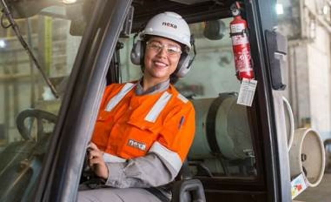 Força feminina ainda é pequena na mineração/Divulgação