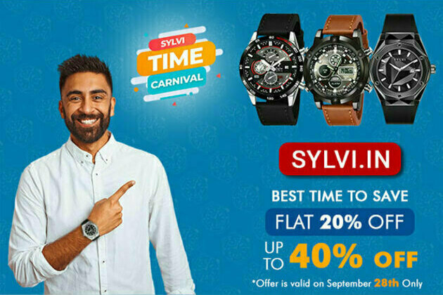 Sylvi Time Carnival - Biggest Watch Sale for Indian Watch Lovers