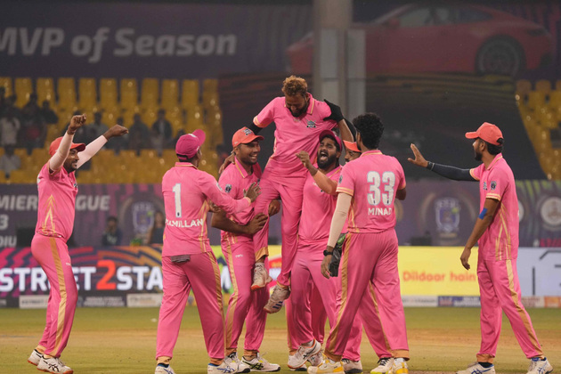 ISPL Season 3: Srinagar Ke Veer clinch their first win as Dilip shines against Falcon Risers Hyderabad