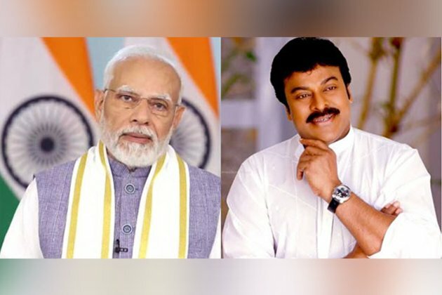 PM Modi congratulates Chiranjeevi for Film Personality of the Year Award