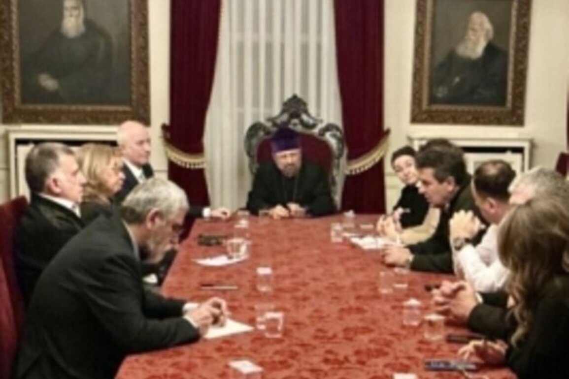 rmenian Patriarch meets aid groups in Istanbul