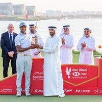 Nahyan bin Zayed crowns England's Aaron Rai champion of Abu Dhabi HSBC Golf Championship 2025
