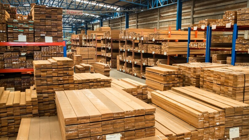 Demand for timber slows significantly