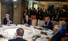 The G7 Summit in June 2025, in Kananaskis, Albera, Canada. 