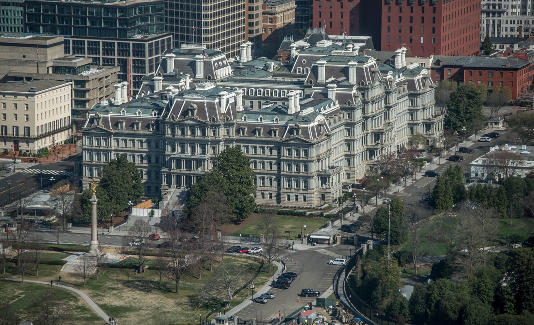 NSC headquarters, the Eisenhower Executive Office Building.