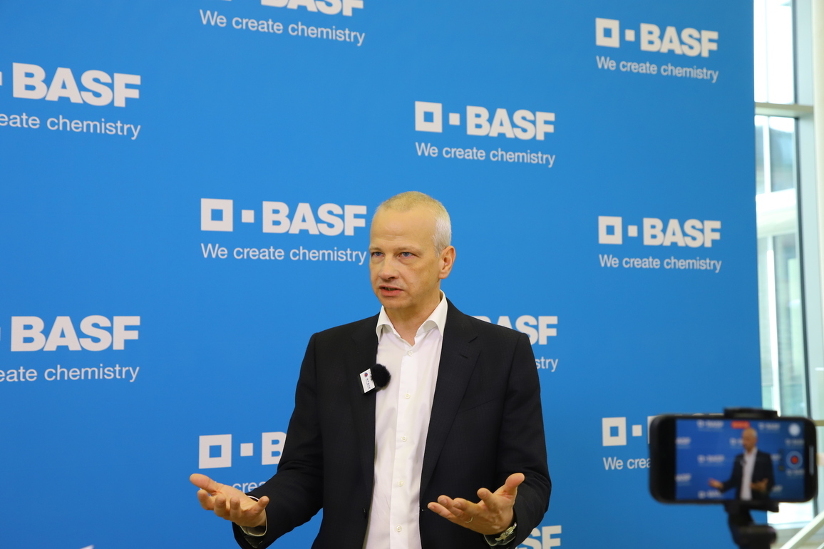 GERMANY-LUDWIGSHAFEN-BASF-CEO-XINHUA-INTERVIEW