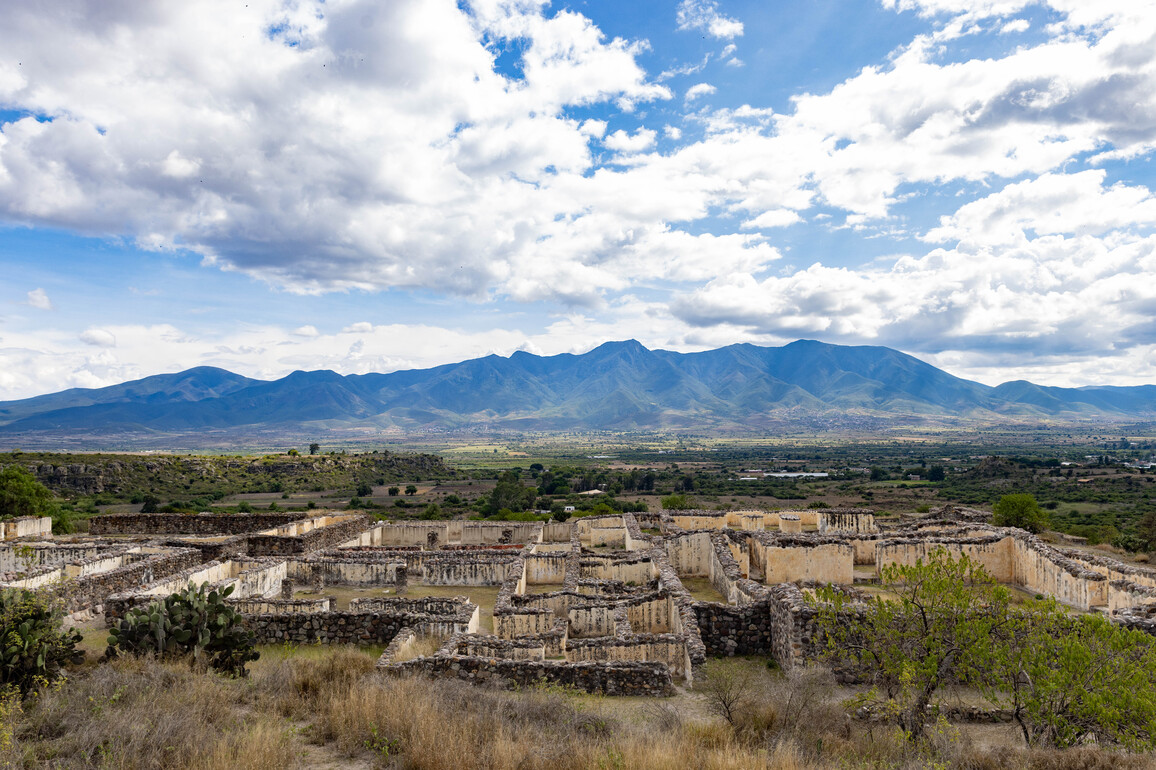 MEXICO-OAXACA-MITLA-YAGUL-ARCHAEOLOGICAL SITES