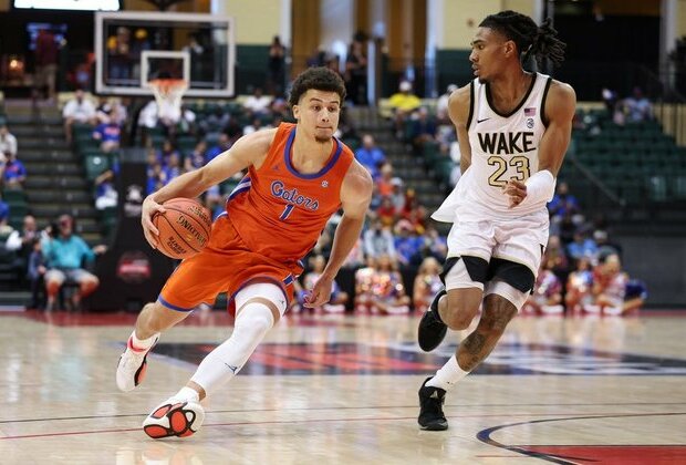 No. 18 Florida remains unbeaten, scoots past Wake Forest