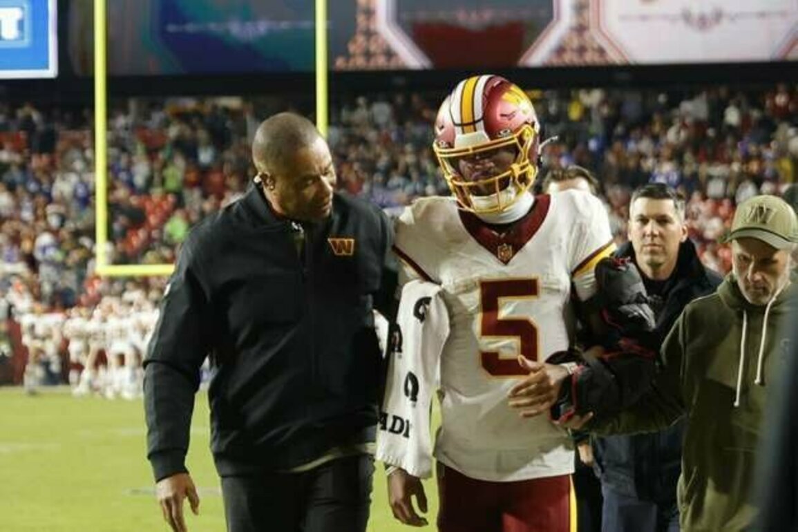 No IR, surgery for Commanders QB Jayden Daniels