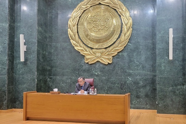 EGYPT-CAIRO-ARAB LEAGUE CHIEF-PRESS CONFERENCE