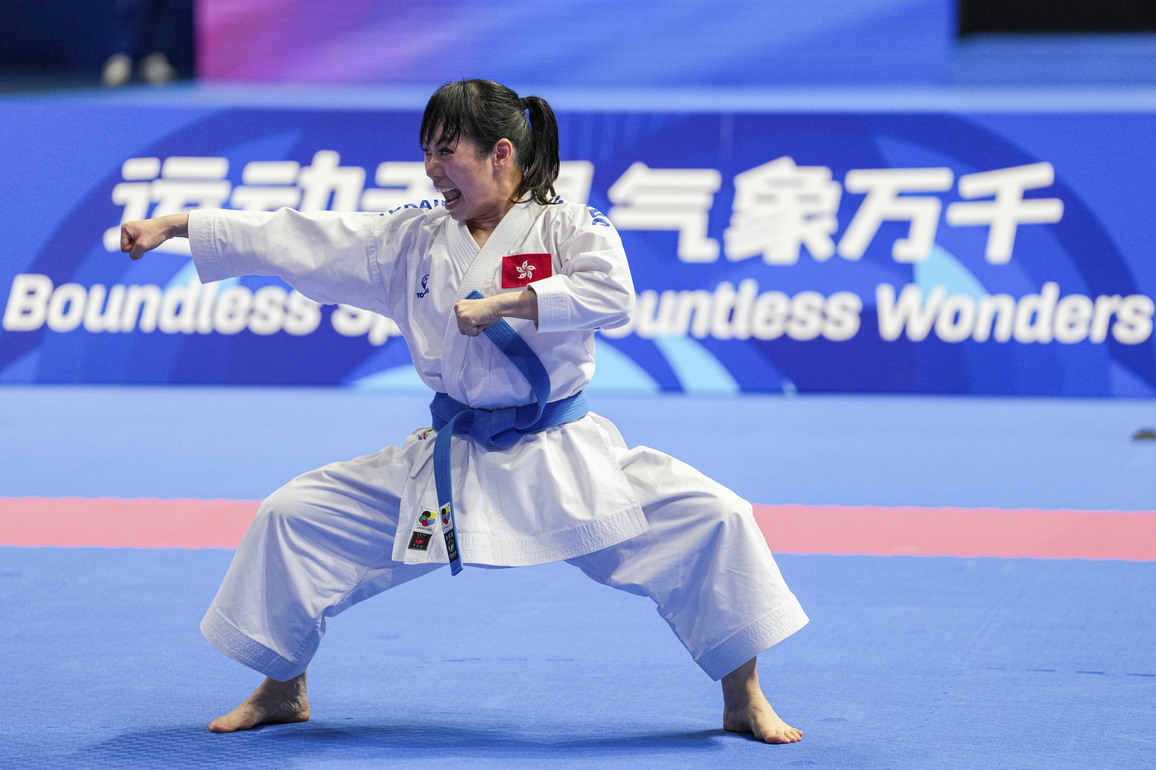 (SP)CHINA-CHENGDU-THE WORLD GAMES 2025-KARATE-WOMEN-KATA-GOLD MEDAL MATCH(CN)