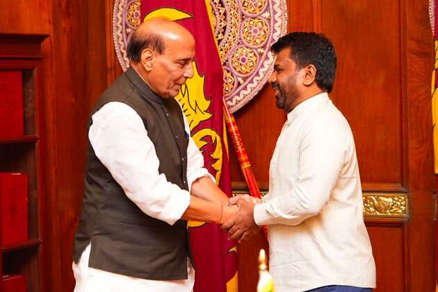 "Highly productive meeting": Defence Minister Rajnath Singh meets Sri Lankan President Anura Kumara Dissanayake in Colombo