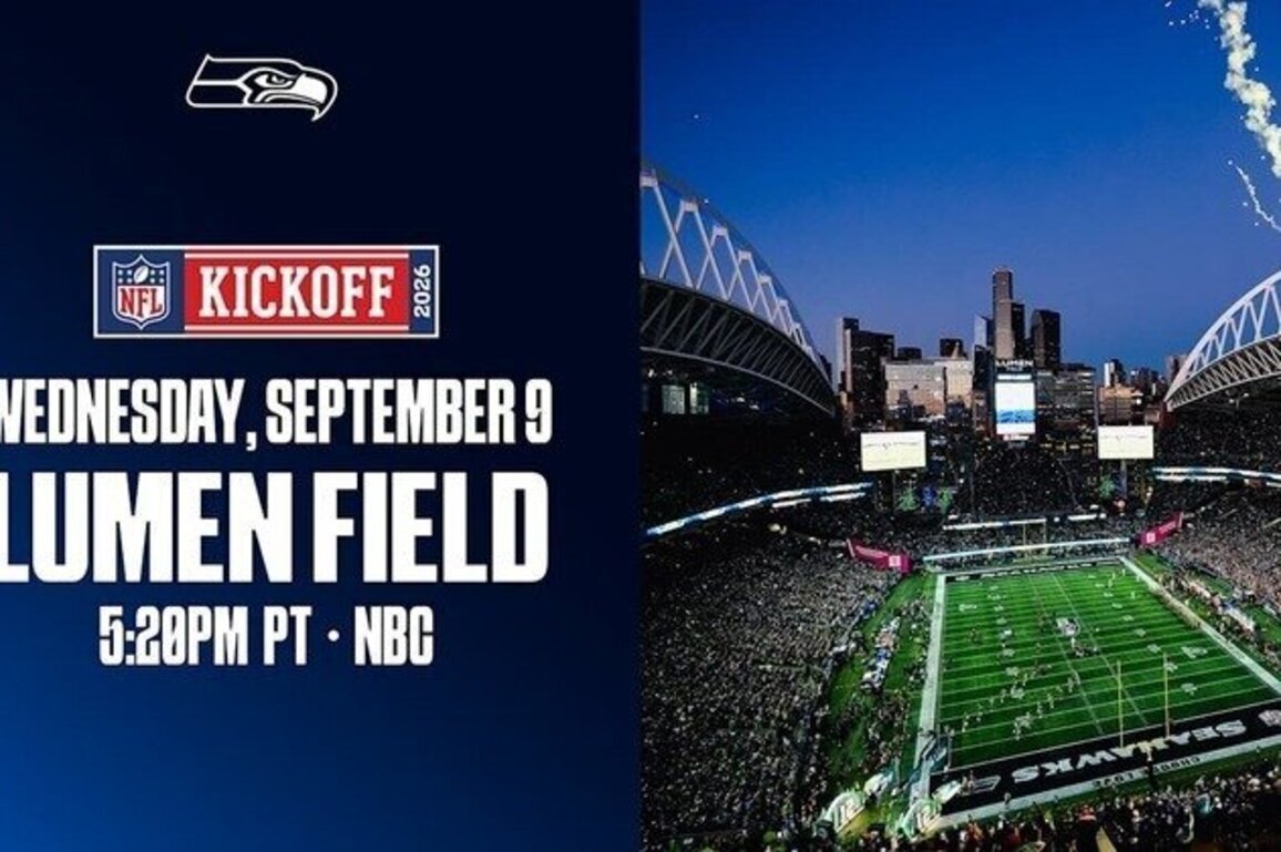 Seahawks To Host NFL Season Opener On Wednesday, Sept. 9