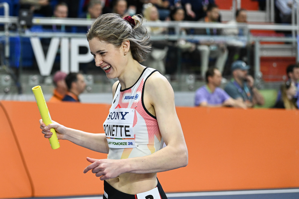 (SP)POLAND-TORUN-ATHLETICS-WORLD ATHLETICS INDOOR CHAMPIONSHIPS-MIXED 4X400M RELAY