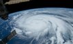  Hurricane Ida viewed from the International Space Station. 