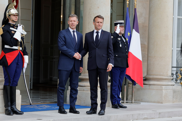 FRANCE-PARIS-MACRON-HUNGARIAN PM-VISIT