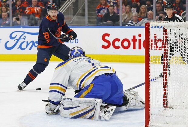 5-goal third period launches Oilers past Sabres