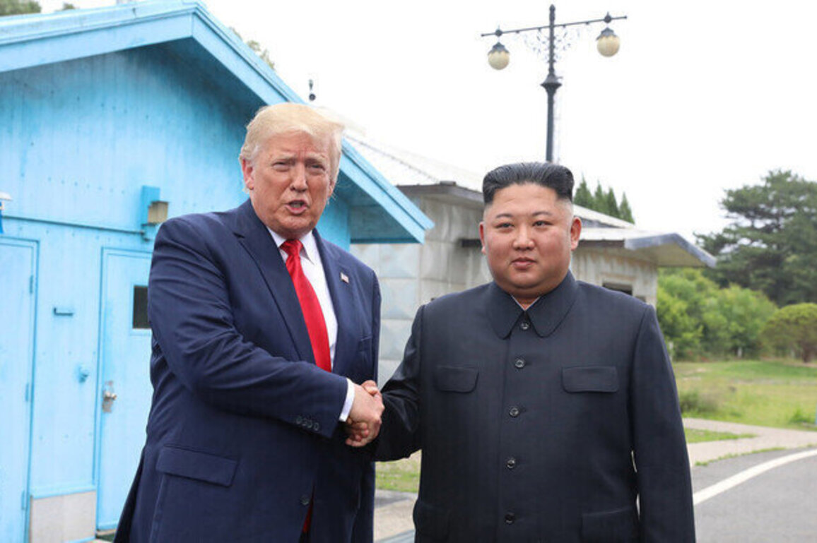 Trump says hed love to see Kim Jong-un