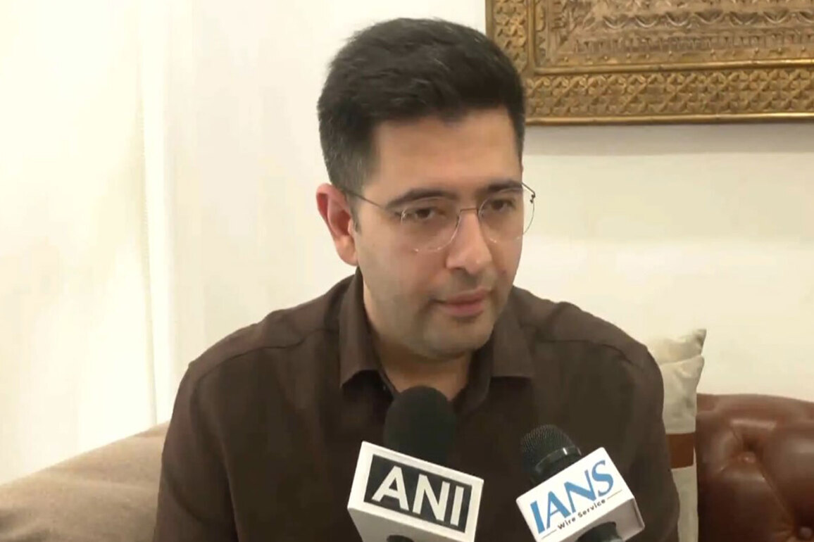 "Rangla to Kangla": Raghav Chadha attacks AAP over Punjab governance after ED action on Sanjeev Arora