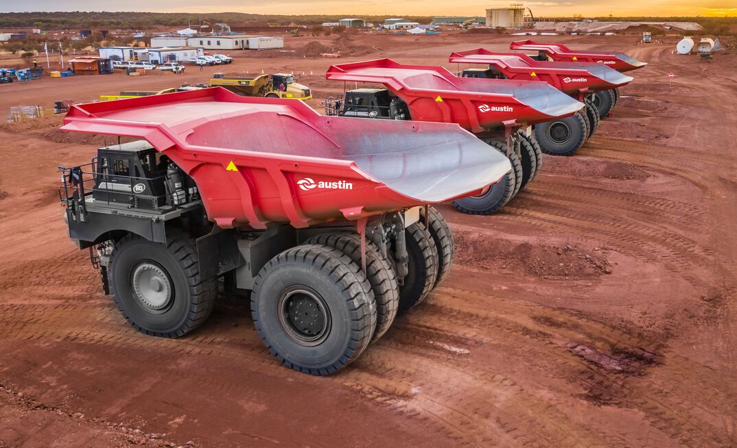 Austin trays in the wild.