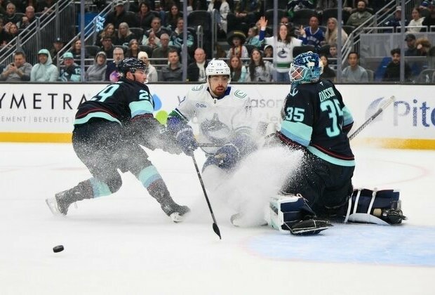 Eeli Tolvanen (2 goals), Kraken double up Canucks