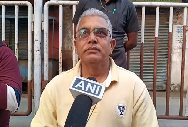 BJP's Dilip Ghosh targets CM Mamata, says those speaking wrong should drink 'Ganga Jal'