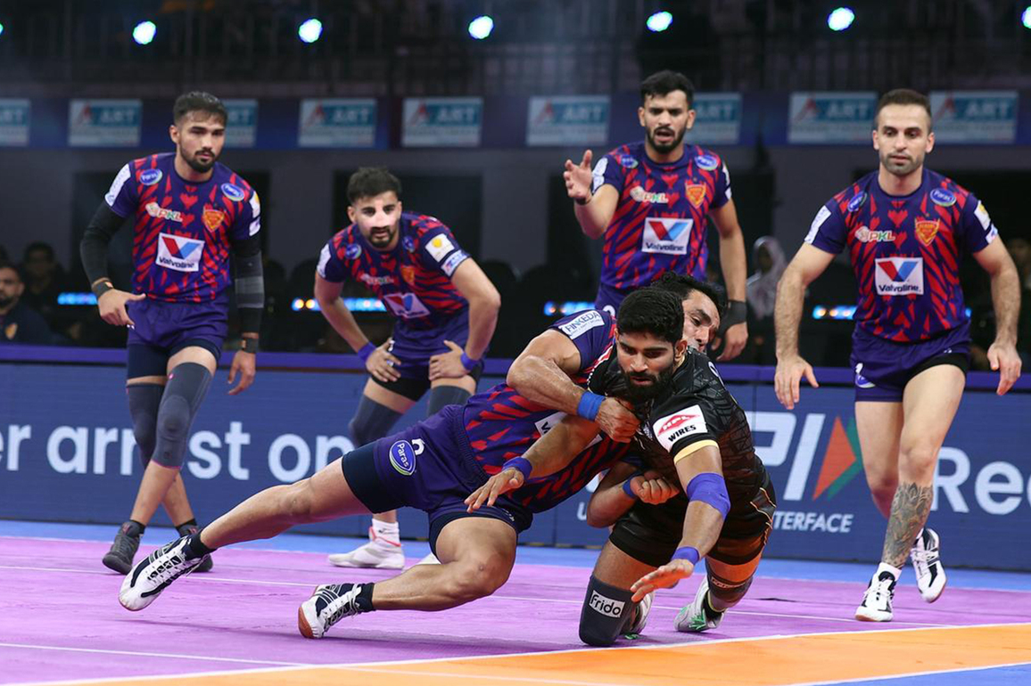 PKL: Ashu Malik stars in Dabang Delhi's thrilling win over Haryana Steelers