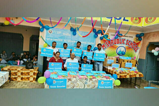 IYDF and Noble Indian Exports Bring Joy and Support to Children in Moradabad
