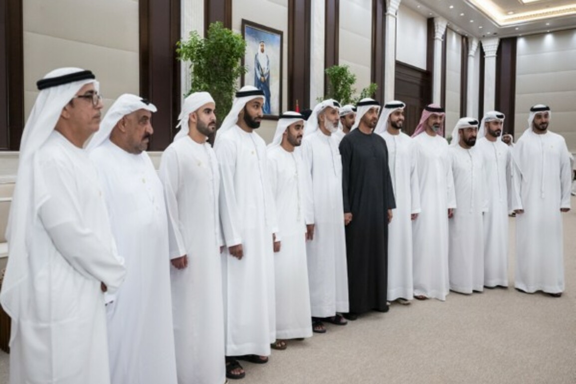 UAE President receives Emirati military personnel who won in Saudi-organised Quran competition
