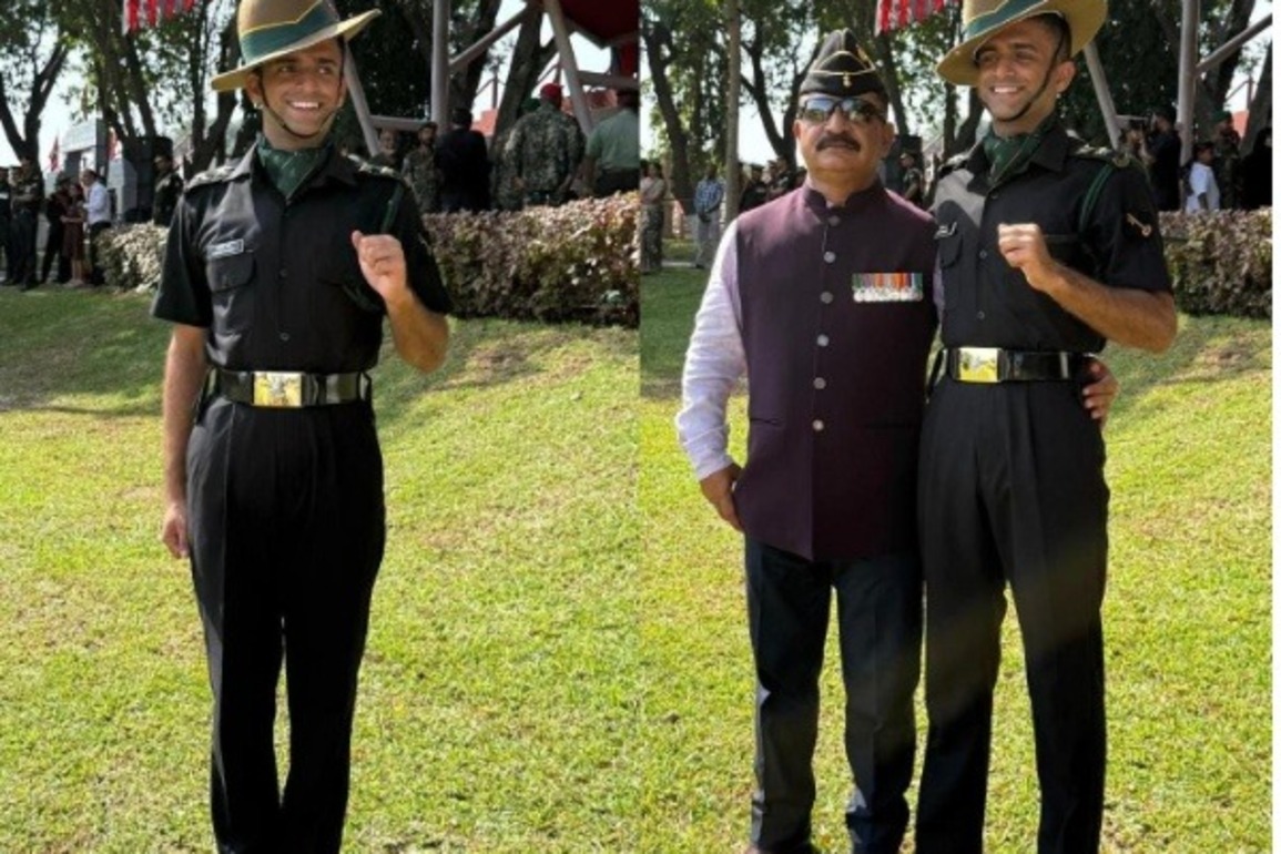 Pathankot's Deepit Sharma commissioned as Lieutenant in Indian Army