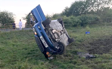 Drink driver crashes into prize-winning highland cow