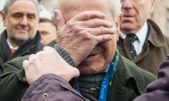 Survivors return to Auschwitz after 70 years Survivors return to Auschwitz after 70 years