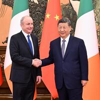 Update: Xi meets Taoiseach of Ireland Micheal Martin