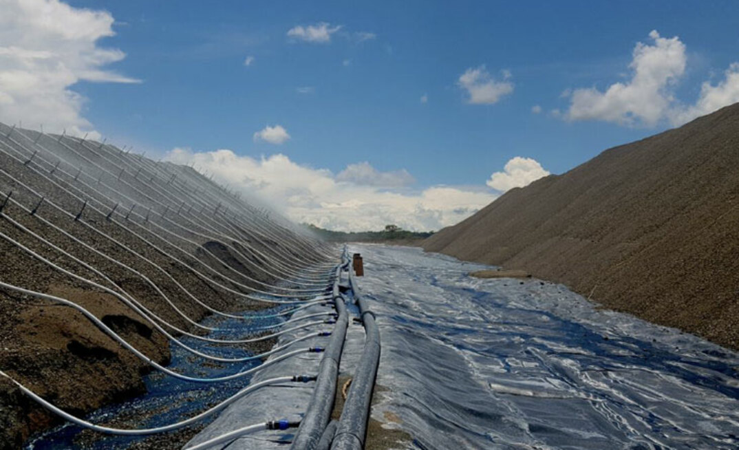 Copper heap leaching