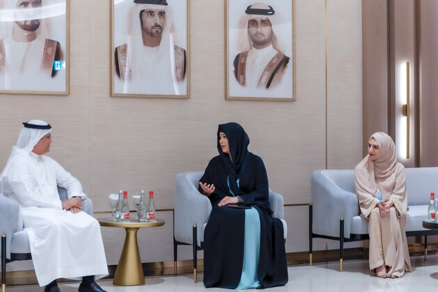 Latifa bint Mohammed meets President of Bahrain Authority for Culture & Antiquities