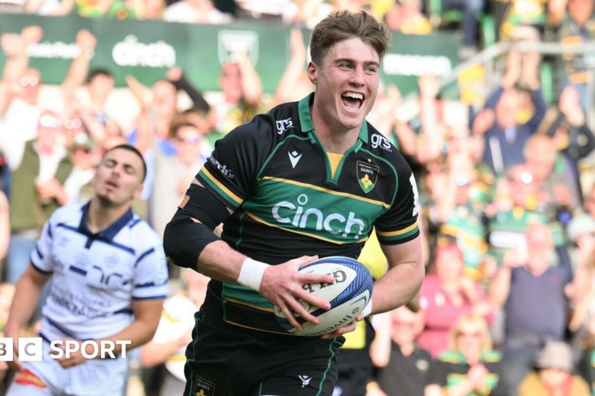 Tommy Freeman- Northampton wing hoping to reach European Champions Cup final