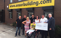 ENSOR shows support for SSAFA