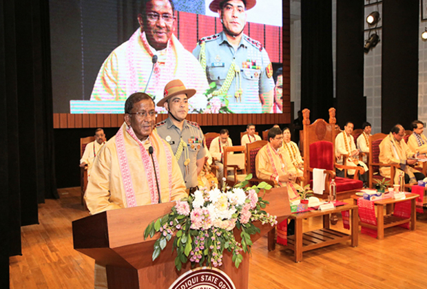 Assam Governor attends 7th convocation of Krishna Kanta Handiqui State Open University