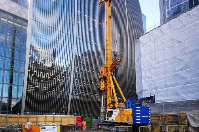 ﻿Bauer Technologies has been awarded the specialist piling and geotechnical works package for The Dovetail Building