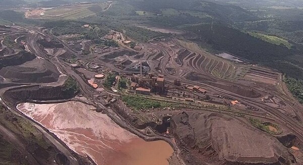 Mina Serra Azul, da ArcelorMittal, em MG