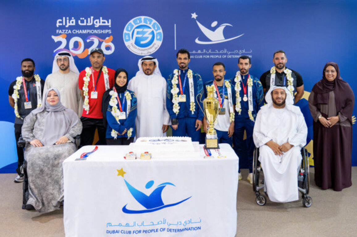 Dubai Club for People of Determination honours Para cycling champions for 11 medal achievement