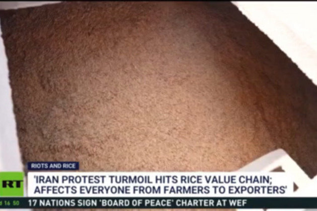 Iran protests spook Indian rice export hub (VIDEO)