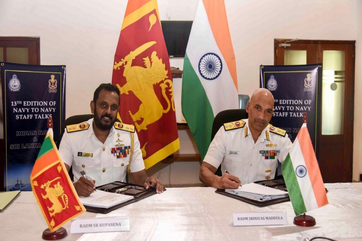 Indian, Sri Lankan navies conclude 13th edition of staff talks; discuss maritime security in Indian Ocean Region