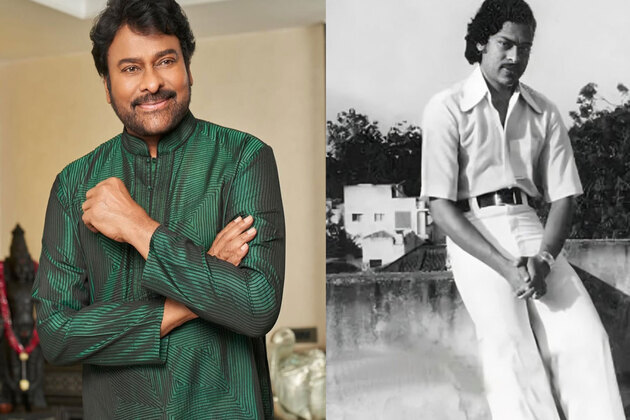 "A beautiful full moon story": Chiranjeevi remembers first time in front of camera, shares unseen set pics of 'Punadhirallu'