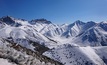 White Cliff looking towards Kyrgyz mining