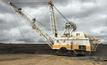 Dragline at BHP Billiton Mitsubishi Alliance's Saraji coal mine in Queensland. 