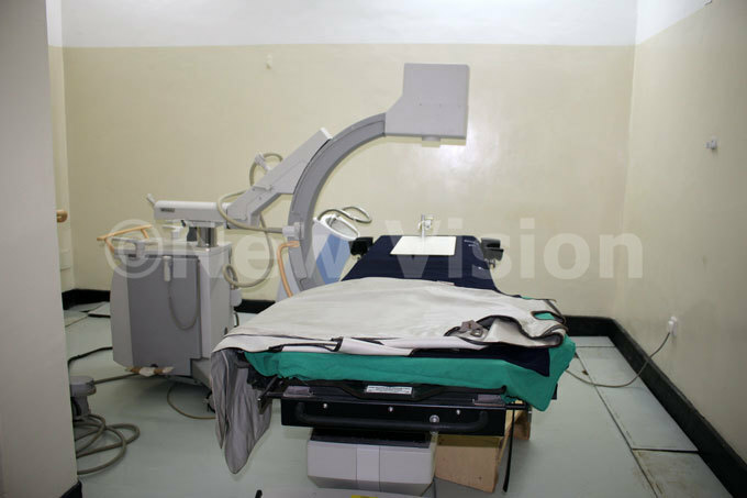 he room where the cancer treatment machine will be installed