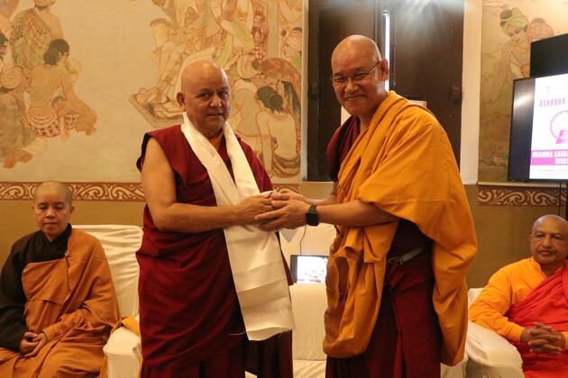 Devotees gather at Sarnath to celebrate Ashadha Purnima and Buddha's first sermon
