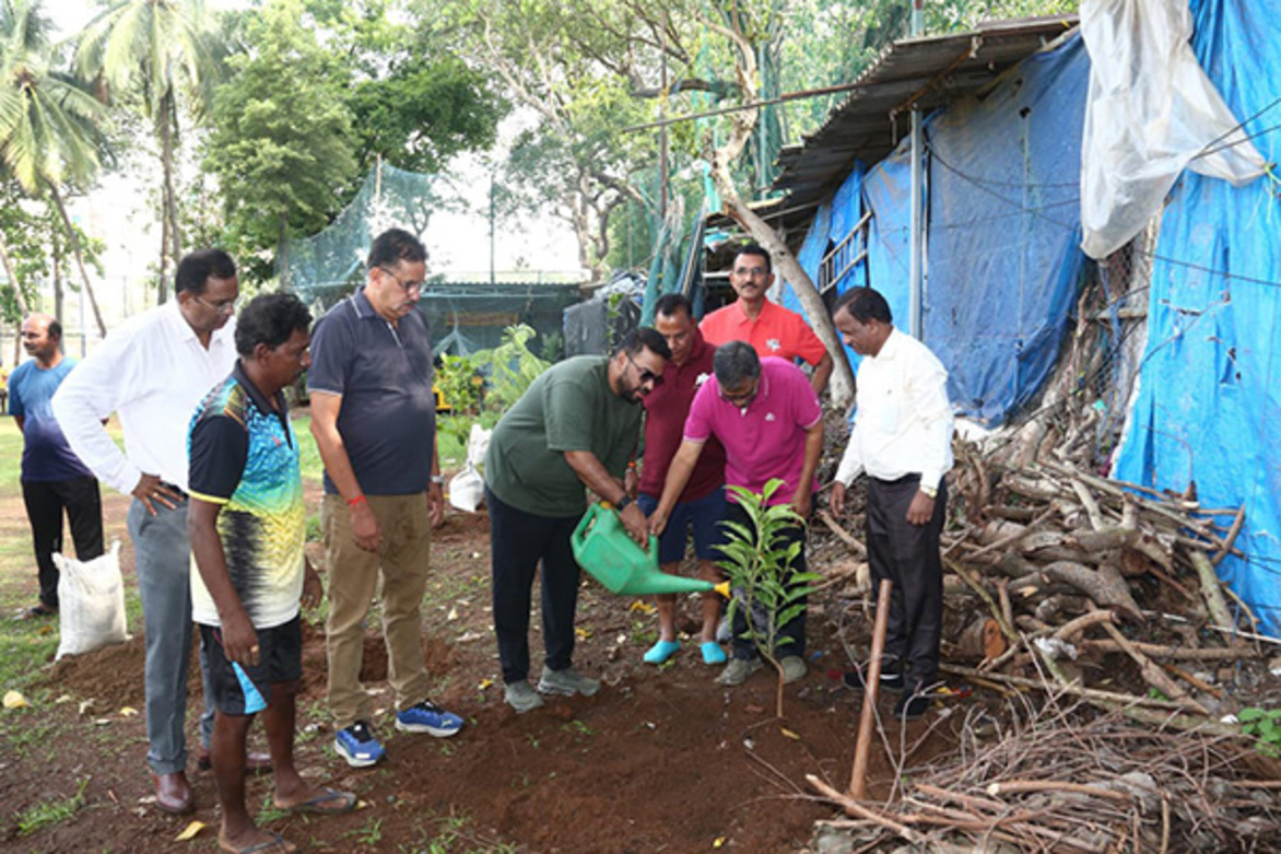 Mumbai Cricket Association organises tree plantation drive at cross maidan on World Environment Day