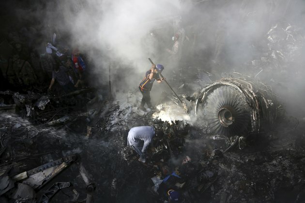 2 Survive, 97 Die in Pakistan Passenger Plane Crash